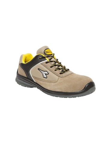 ZAPATO  PIEL  NOBUCK  S1P  BEIGE  39  BLITZ  LOW