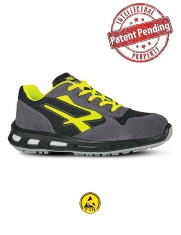 DEPORTIVO  PIEL  FELPA  S1P  PU+PL  45  YELLOW