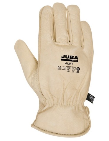 GUANTE  CUERO  INVIERNO  THINSUL.  -  H412  FT