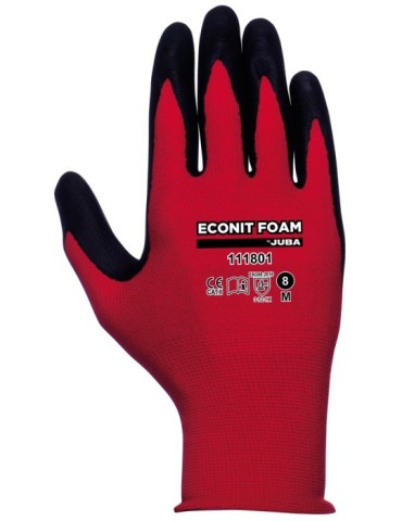 GUANTE  NYLON+LYCRA  NITRILO  T.  7  H111801