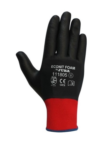 GUANTE  NYLON  NITRILO  FOAM  T.8  H111805