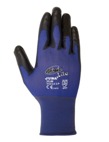 GUANTE  NYLON  PU.  PALMA  NINJA  T.8  NL00