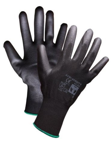 GUANTE  POLIESTER  PU  PALMA  T.9  AB-2000