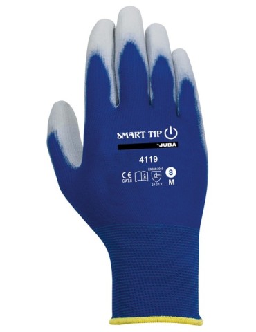 GUANTE  POLIESTER  PU  PALMA  T.7  H4119