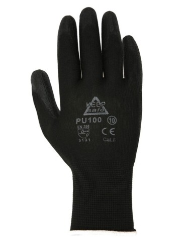 GUANTE  POLIESTE  PALMA  PUÃO  T.7  BRKSPU100