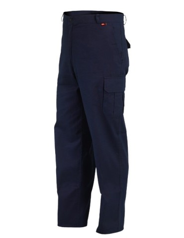PANTALON  ALGODON  MULTIBOL  AZUL  M  8031C