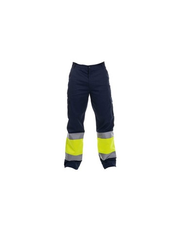 PANTALON  AV  MULTIBOLSILLO  AMAR/AZUL  L  HV  TROUSERS