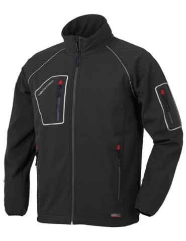 CHAQUETA  SOFTSHELL  4B  NEGRA  L  4515NN06