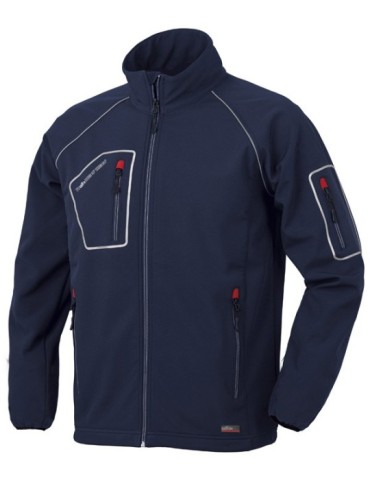 CHAQUETA  SOFTSHELL  4B  AZUL  XL  4515N004