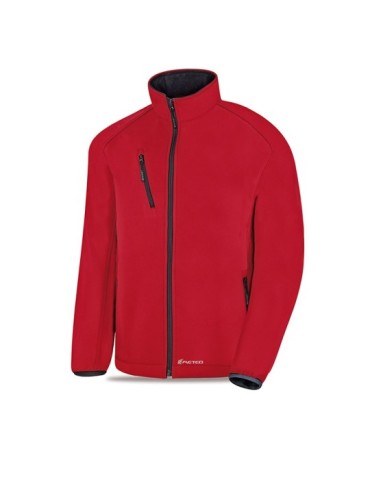 CAZADORA  CORTAVIENTO  SOFTSHELL  XXL  ROJO
