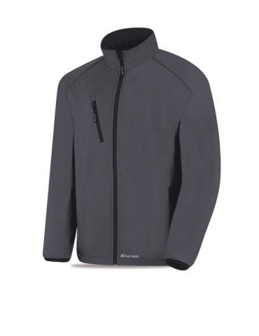 CHAQUETA  SOFTSHELL  GRIS  L  288-CS3G