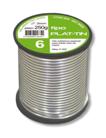 ESTAÃO  FONTAN  SN-CU  6%  2MM  250  G  B13MAC072002N131