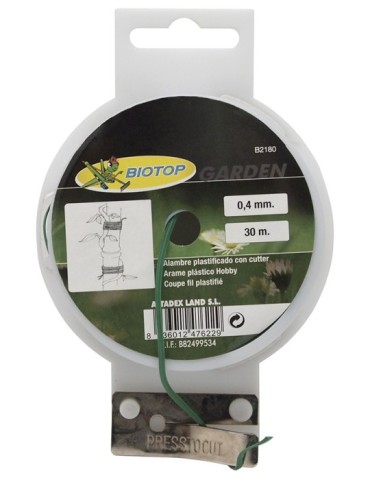 ALAMBRE  PLASTIFICADO  30M  0,4MM  -  B2180