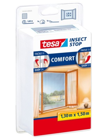 MOSQUITERA  VENTANAS  BLANCA  1,3X1,5  M  55343-00020-00