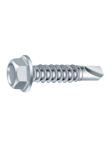 TORNILLO  BROCA  DIN7504K  ZN  6,3X38  MM  C/200