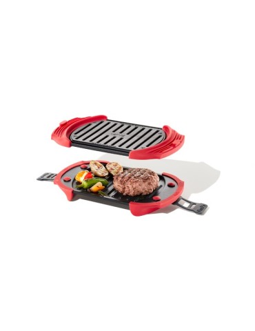 GRILL  MICROWAVE  ROJO  -  0220400R14M017