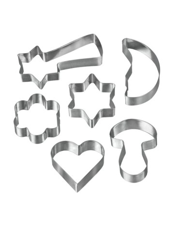 CORTAPASTAS  ACERO  INOX  JGO  6  -  252350