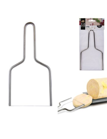 HILO  CORTADOR  INOX  QUESO-FOIE  9,8X18,5CM  KU6131