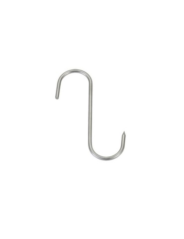 GANCHO  CARNICERO  INOX  4MM  80  MM  1108
