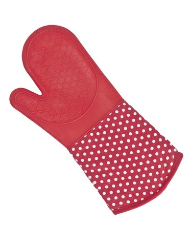 MANOPLAS  SILICONA  ROJO/BCO  18,5X37,5  2102168