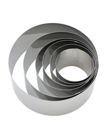 ARO  EMPLATAR  INOX  SET-6  -  48175