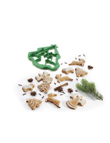 MOLDE  CORTAPASTA  NAVIDAD  MULTI  -  630899