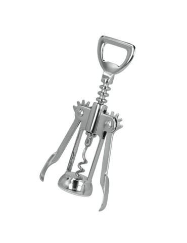 SACACORCHOS  CROMADO  2  MANOS  -  250500