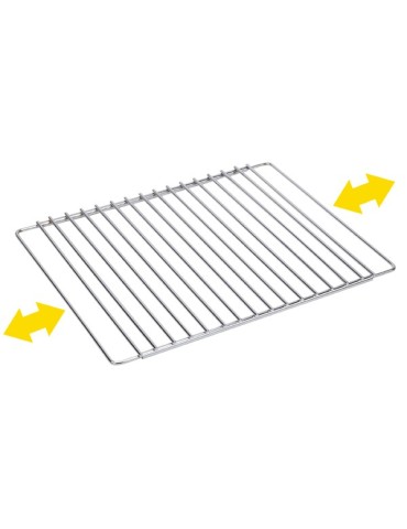 REJILLA  HORNO  CROMADA  EXTENSIB  35  A  55  CM  02545