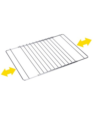 REJILLA  HORNO  CROMADA  EXTENSIB  42  A  60  CM  2547