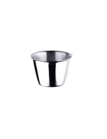 FLANERO  ACERO  INOX  LISO  8X5,5  CM  53080