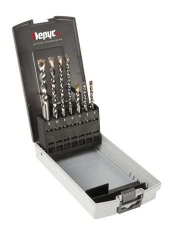 ESTUCHE  7  BROCAS  SDS+  FASTERPLUS  HEPYC