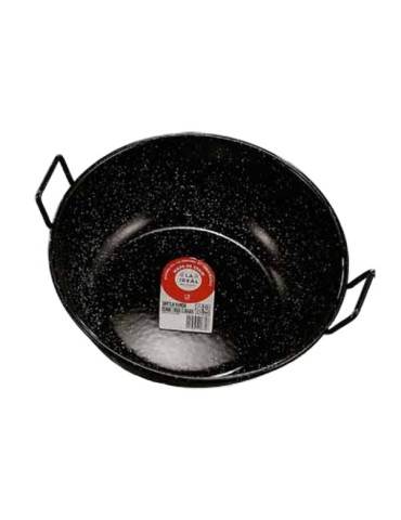 SARTEN  ESMALTADA  HONDA  C/ASAS  38  CM  20338