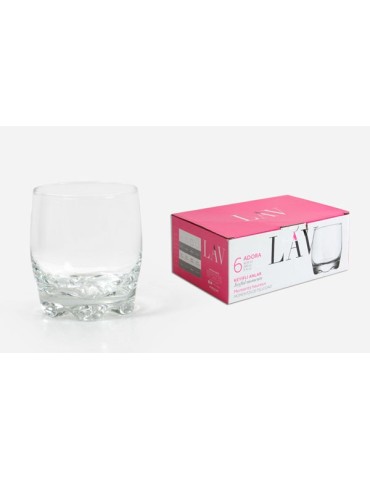 VASO  ADORA  PACK  6  29  CL  5445S