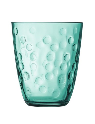VASO  BAJO  PEPITE  VERDE  SET  6  31  CL  9306278