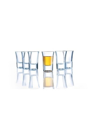 VASO  CHUPITO  HOT  SHOT  PACK  6  3,5  CL  9125250