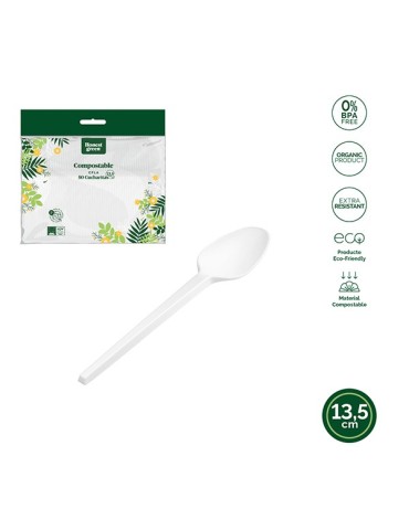 CUCHARILLA  DESECHAB  PLA  B/50  13,5  CM  10543
