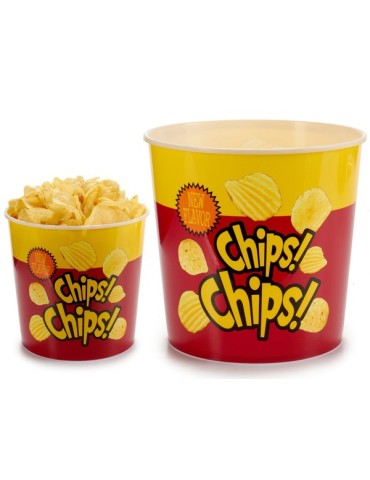 CUBO  PATATAS  CHIPS  20X21.5  CM  36615