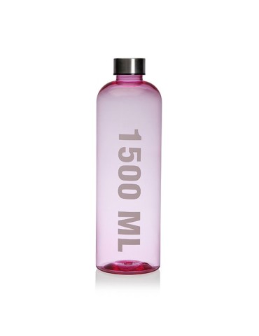 BOTELLA  AGUA  PS-INOX  ROSA  1500  ML  22080019