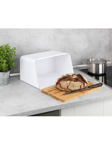 CAJA  PAN  C/TABLA  KUBO  BLANC  35X27X21  54099