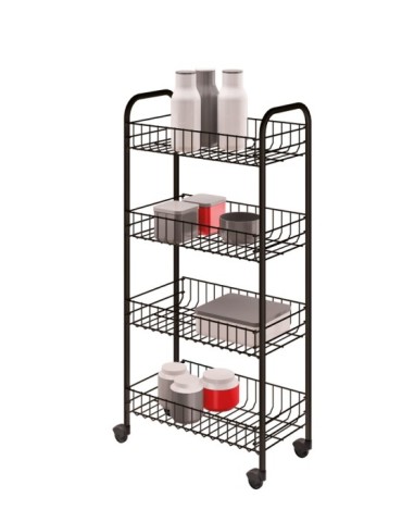 CARRO  MULTIUSO  4  CESTAS  PISA  41X23X84CM  340634038