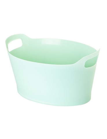 CESTA  ROPA  OVAL  BASKET  TURQ  7,5  L  10799