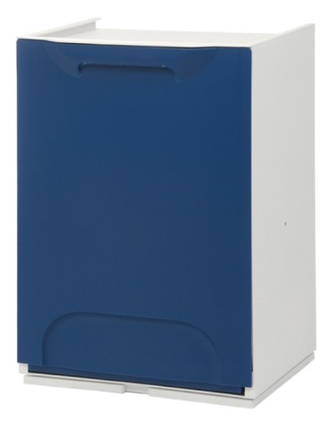CUBO  BASURA  SELECTIVO  AZUL  34X29X47CM  R34/1B