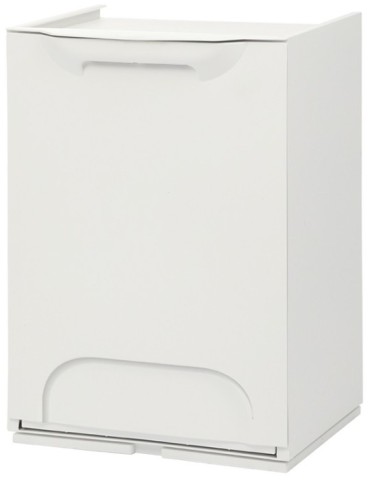 CUBO  BASURA  SELECTIVO  BLANCO  34X29X47CM  R34/1W