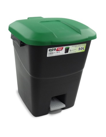 CUBO  PEDAL  ECOLOGICO  VERDE  50  L  430039