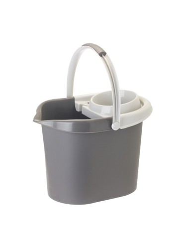 CUBO  RECTANGULAR  CON  ESCURRIDO  12  L  9392