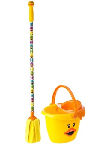 CUBO+FREGONA  DUCKS  KID  -  7543