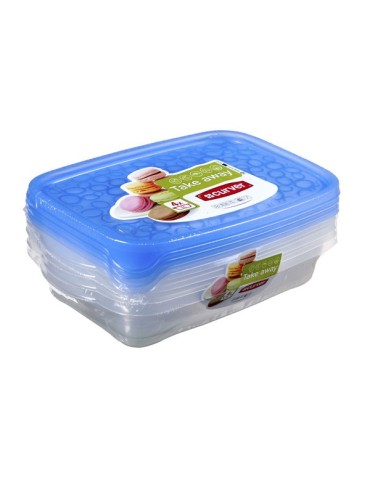 HERMETICO  TAKE  AWAY  SET-4  1  L  214408