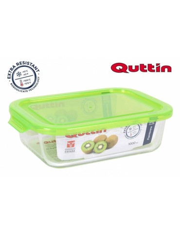 HERMETICO  VIDRIO  RECT  20,5X15CM  QT-G24932