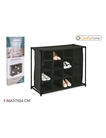 ZAPATERO  TELA  16  PARES  TNT  86X37X64  BY01032672289