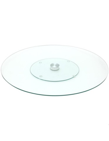 BANDEJA  GIRATORIA  CRISTAL  45  CM  KA1741